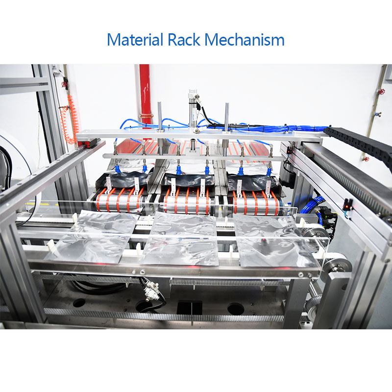 KN95 Folding Mask Multi-Piece Feeding Bag Packaging Machine