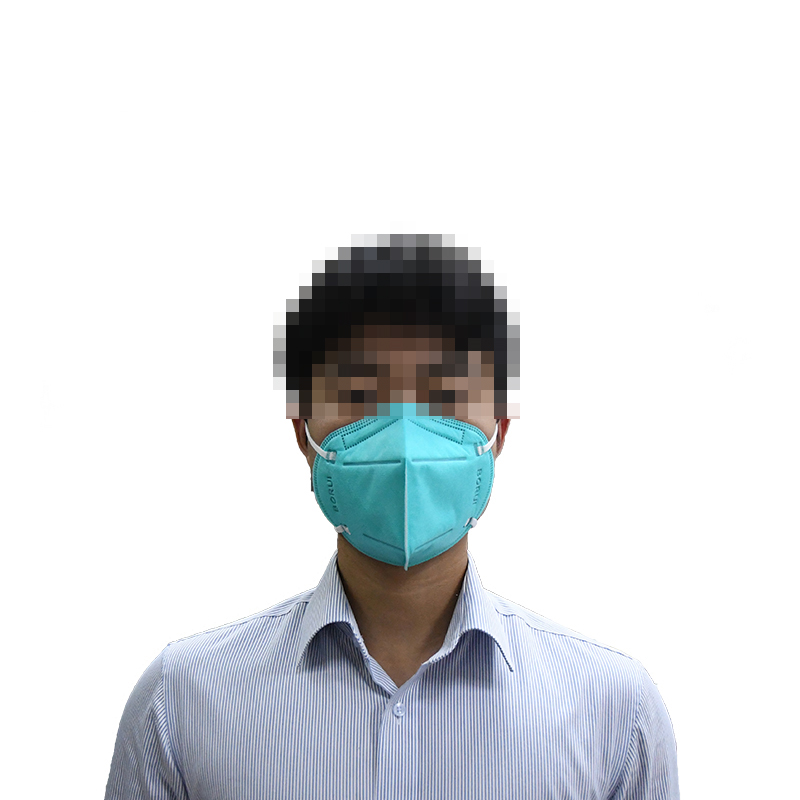 Fully automatic extended headband folding mask machine