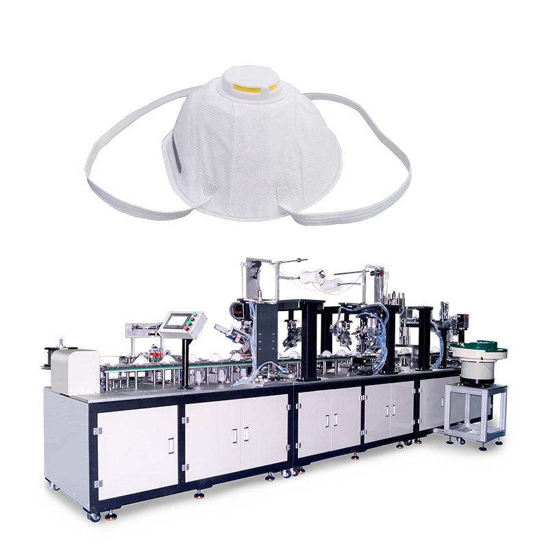 Automatic Cup Mask After Process Making Machine (Oblique Welding Earloop )