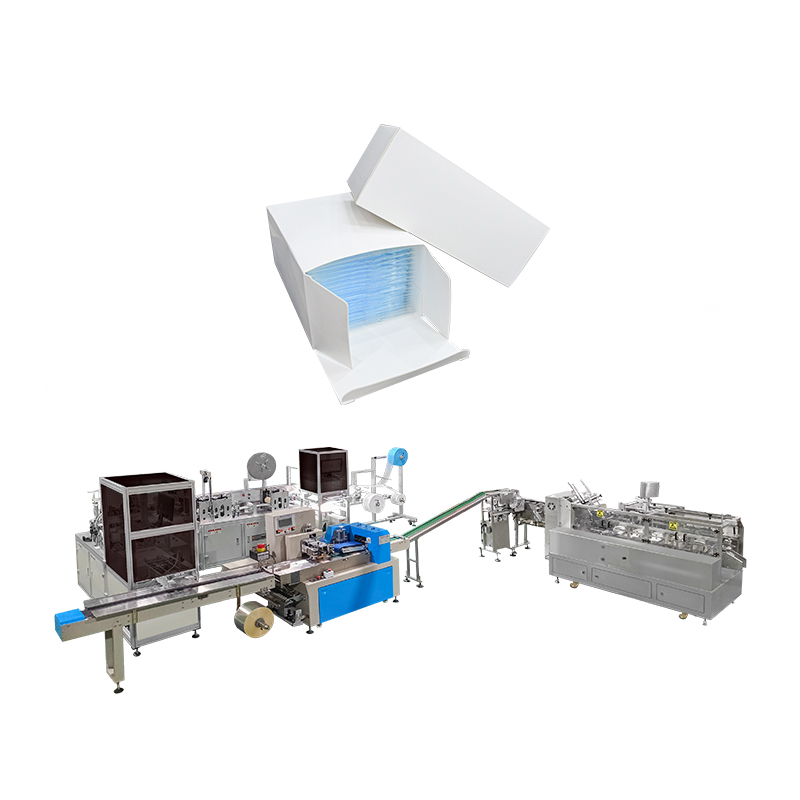 Automatic Face Mask Machine with CCD Inspection&Box Packing Production Line
